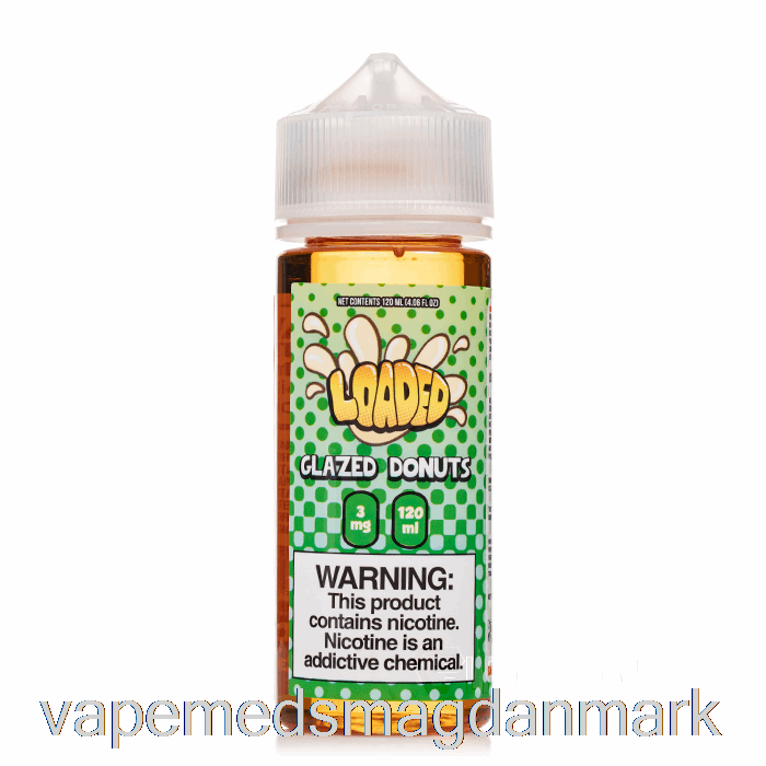 Vape Uden Nikotin Glaseret Doughnut - Fyldt E-væske - Hensynsløs - 120ml 0mg